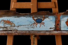 Planche bleue Crabes et Langouste (format 127/14)