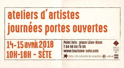 ateliers d'artistes journées portes ouvertes 14-15 avril 2018
